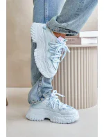 Dámske tenisky na pevnej podrážke modré Nevela Dámske tenisky na pevnej podrážke modré Nevela