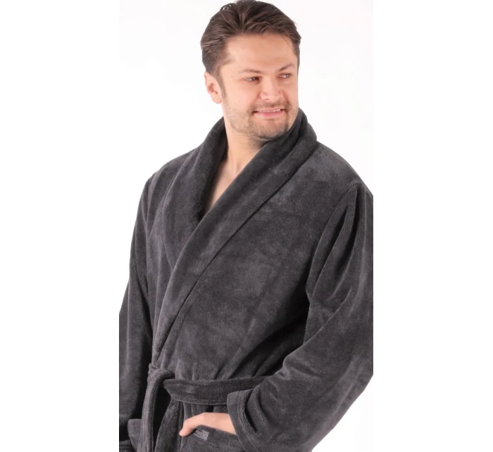 Pánsky župan Tampa 2149 oversized anthracite - Vestis