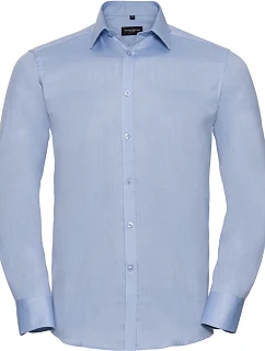Košile s dlouhým rukávem, vzor rybí kost 11. light blue model 22476015 - Russell Athletic