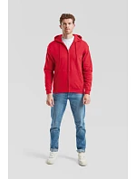 Fruit of the Loom Classic Hooded Sweat Jacket Mikina s kapucňou 16.2062 biela Fruit of the Loom Classic Hooded Sweat Jacket Mikina s kapucňou 16.2062 biela