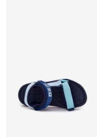 Sandały Dziecięce Na Rzepy Big Star RR374520 Granatowe Sandały Dziecięce Na Rzepy Big Star RR374520 Granatowe