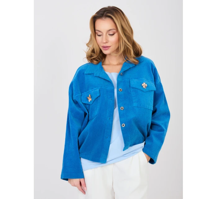 Kurtka IT KR model 22013796 ciemny niebieski - FPrice Kurtka IT KR model 22013796 ciemny niebieski - FPrice