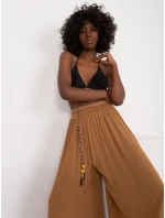 Spodnie TW SP BI model 20100892 camelowy - FPrice Spodnie TW SP BI model 20100892 camelowy - FPrice