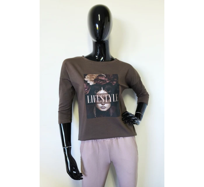 model 21483830 BLOUSE - OFF PINK