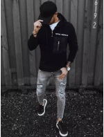 Pánská černá mikina Dstreet model 21966819 - FashionStreet Pánská černá mikina Dstreet model 21966819 - FashionStreet