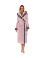 Dámský župan model 20816335 beige - L&L Dámský župan model 20816335 beige - L&L