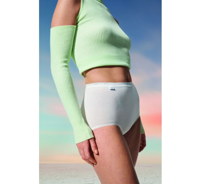 Dámské kalhotky 3 pack Basic maxi white - Sloggi Dámské kalhotky 3 pack Basic maxi white - Sloggi
