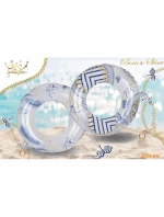 MÓDNY 90CM PLAVECKÝ KRUH 35104 PERIE