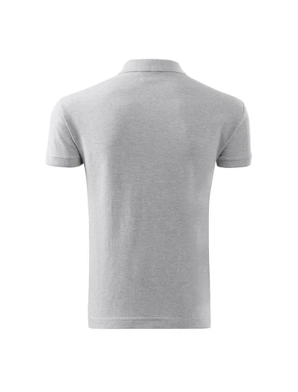 Bavlněná polokošile M model 18740204 světle šedá melange - Malfini Bavlněná polokošile M model 18740204 světle šedá melange - Malfini