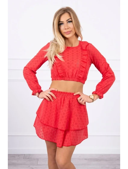 Boho červené šaty Boho červené šaty