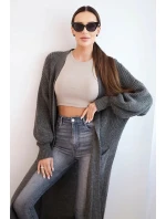 Dlhý sveter cappuccino