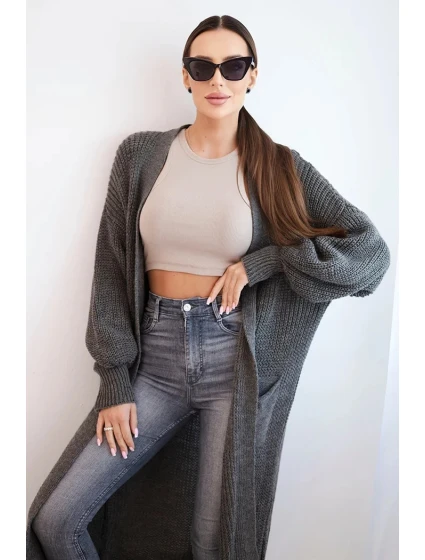 Dlhý sveter cappuccino