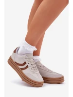 Stylové tenisky na platformě šedé model 21682892 - Boto