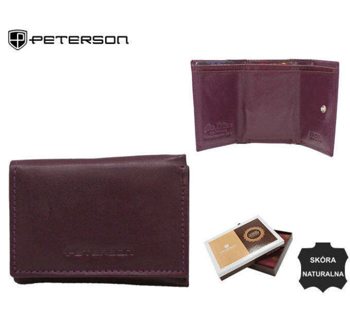 *Dočasná kategória Dámska kožená peňaženka PTN RD 200 MCL tmavo fialová
