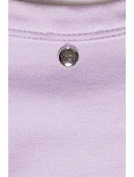 M790 Maxi šaty s ramennými vypchávkami - fialové M790 Maxi šaty s ramennými vypchávkami - fialové