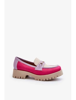 Dámske kožené mokasíny Zazoo , béžové