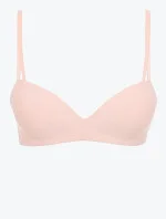 Dámska bezdrôtová push-up podprsenka Seductive Comfort 000QF6017E A4E peach - Calvin Klein