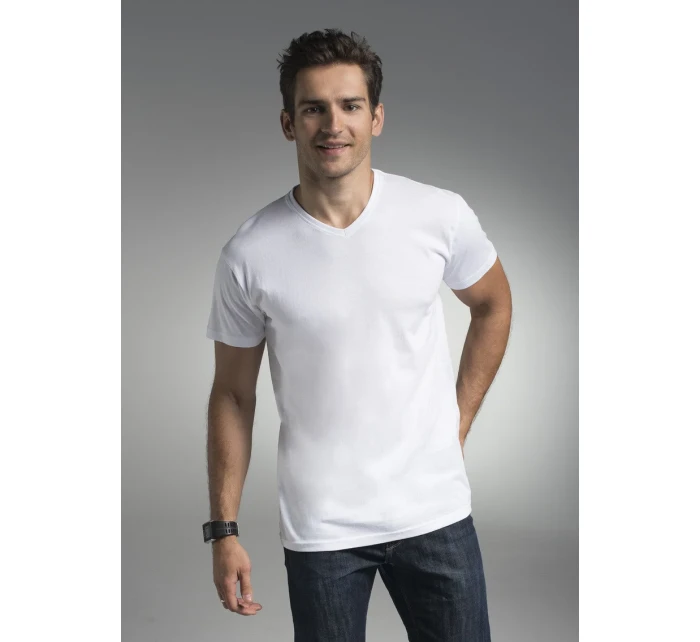 Pánske tričko M V-NECK 22155 - Promostars