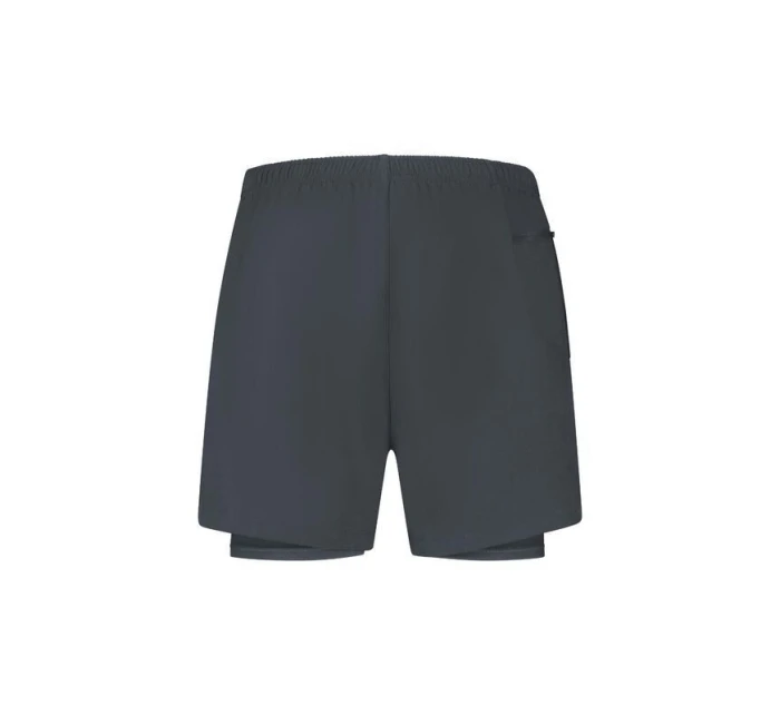 Rogelli pánske šortky 2v1 ESSENTIAL šedé 2XL Rogelli pánske šortky 2v1 ESSENTIAL šedé 2XL