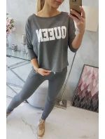 Queen model 18748101 sada grafit - K-Fashion