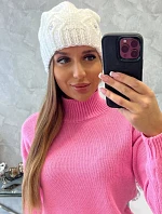 Dámska čiapka Ramona K383 biela