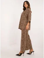 Komplet DHJ KMPL  czarno beżowy model 20493494 - FPrice