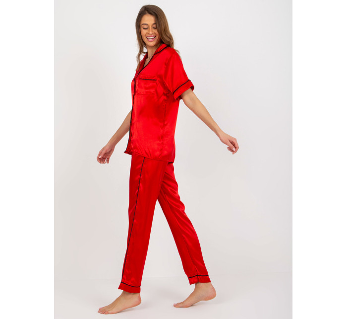 FA PI 8322 pyžamo.59 červená