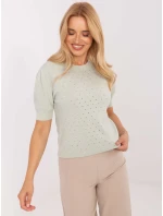 Jumper PM SW PM 5060.06 pistáciový Jumper PM SW PM 5060.06 pistáciový