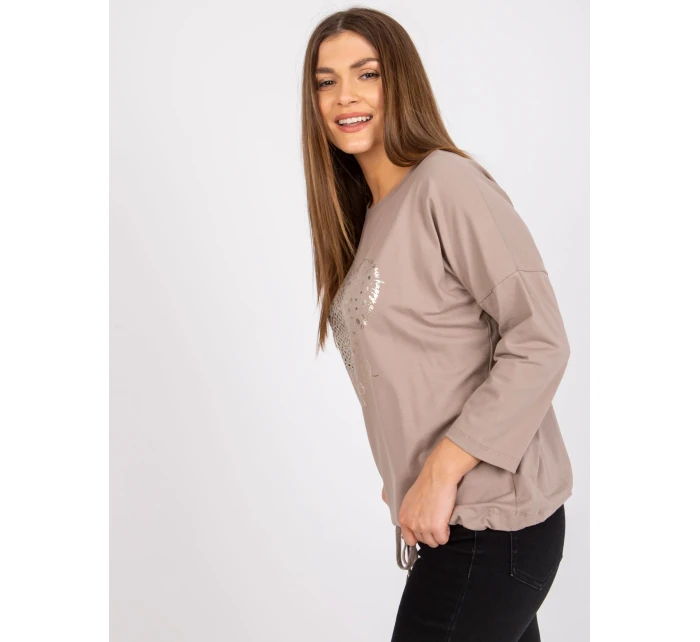 Halenka RV BZ model 17098517 tmavě lila - FPrice Halenka RV BZ model 17098517 tmavě lila - FPrice