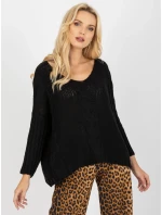 Dámsky sveter TW SW BI M903 33X čierny Dámsky sveter TW SW BI M903 33X čierny