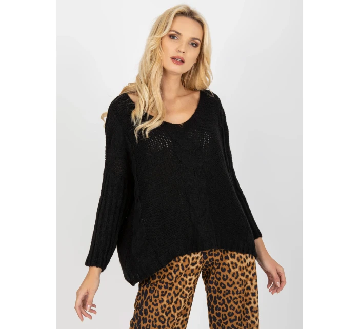 Dámsky sveter TW SW BI M903 33X čierny Dámsky sveter TW SW BI M903 33X čierny