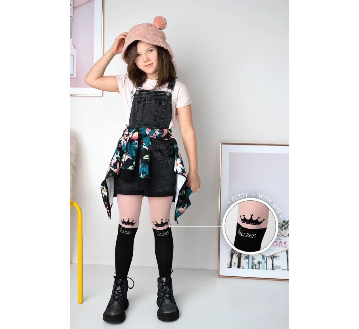 DIEVČENSKÉ VZOROVANÉ PANČUCHY CHIARA DR 2302 DIEVČENSKÉ VZOROVANÉ PANČUCHY CHIARA DR 2302