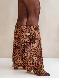 Topánky na podpätku model 203516 Krok vo veľkom štýle