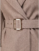 damski z paskiem beżowy model 22371799 - FashionStreet