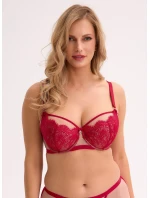 Polomäkká podprsenka Gaia BS 1273 Aina Red-mocha