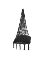 Závesná sedačka DRAGON HAMMOCK 60x60x115 cm s poduškou DARK GREY Závesná sedačka DRAGON HAMMOCK 60x60x115 cm s poduškou DARK GREY