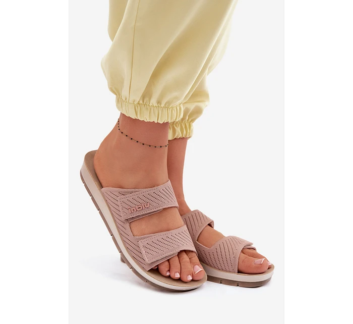 Dámské pantofle  Růžové model 22094881 - Inblu