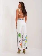 Spodnie DHJ SP model 20113124 ecru - FPrice Spodnie DHJ SP model 20113124 ecru - FPrice