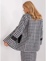 Bunda LK MA 509511.99 biela a čierna