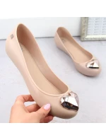 Pohodlné baleríny W nude model 21071872 - Zaxy