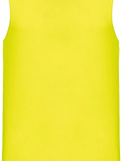 Kariban ProAct PA 441 Pánske športové tielko 20.P441 fluorescenčná žltá