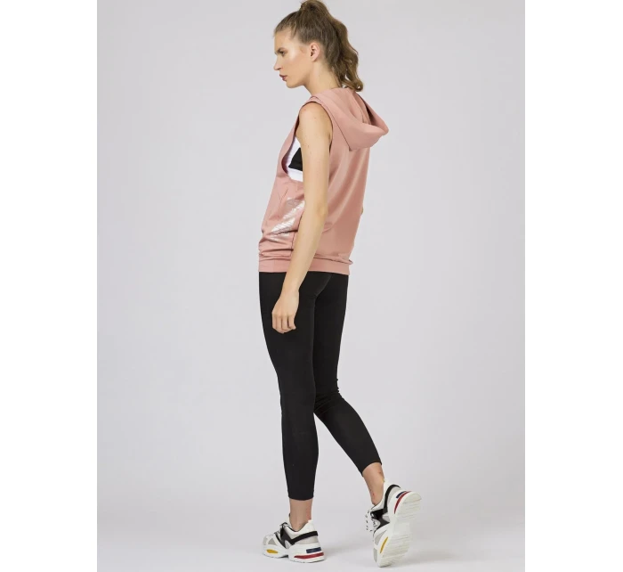 Dámska mikina 298 BZ TL 97106.32 tmavo ružová