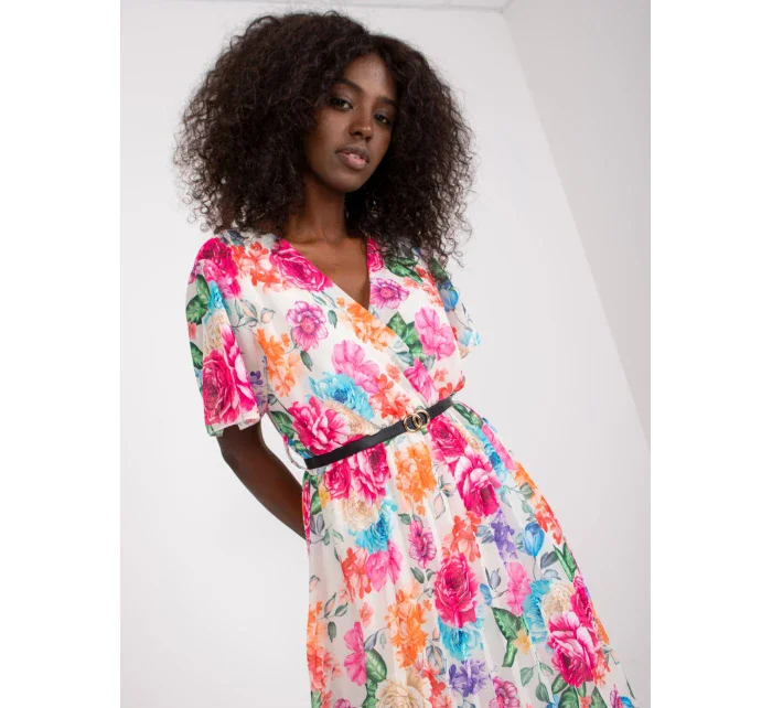 Šaty DHJ SK 13162.92 svetlo béžová