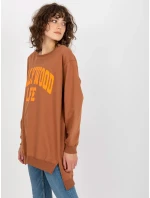 Mikina VI BL 3102.01P svetlo hnedá