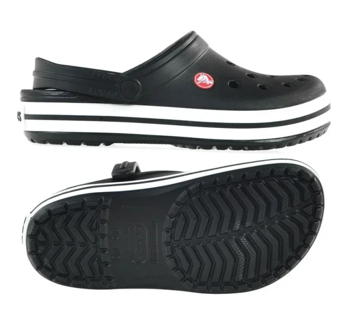 Sandále, žabky Crocs Crocband black 11016