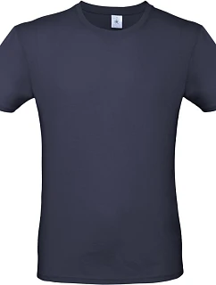 B&C #E150 Tričko 01.001T navy