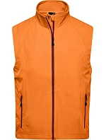 JN Pánská 3vrstvá softshellová vesta 02. orange model 22494914 - Daiber JN Pánská 3vrstvá softshellová vesta 02. orange model 22494914 - Daiber