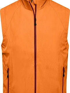 JN Pánská 3vrstvá softshellová vesta 02. orange model 22494914 - Daiber