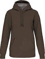 Kariban K 443 Mikina s kapucňou z hrubej bavlny 20.K443 tmavá khaki