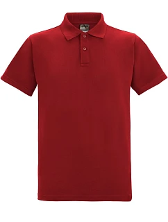 Regatta TRS 101 Unisex polo tričko z hrubej bavlny 36.S101 červené